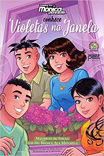 Turma da monica jovem conhece violetas na janela -