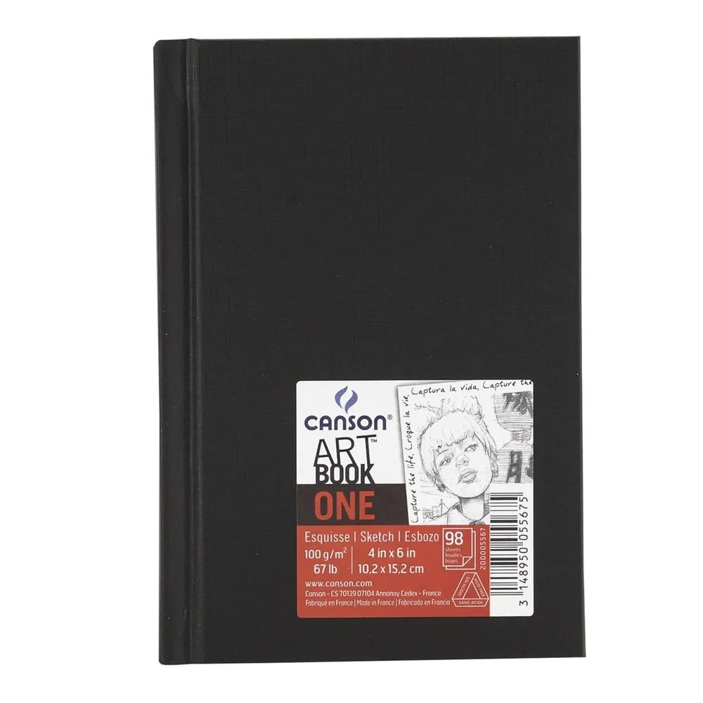 Caderno artbook one 98fls a6 100gm2 - 60005567