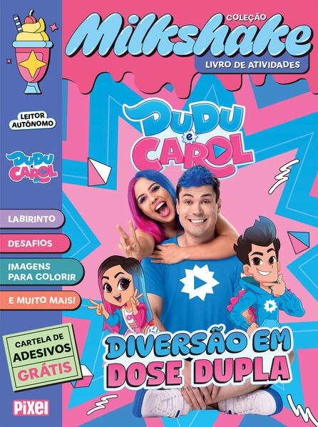 DWE ブルー　CD、DVD、BOOK DUDU E CAROL: DIVERSAO EM DOSE DUPLA (COLECAO MILKSHAKE)